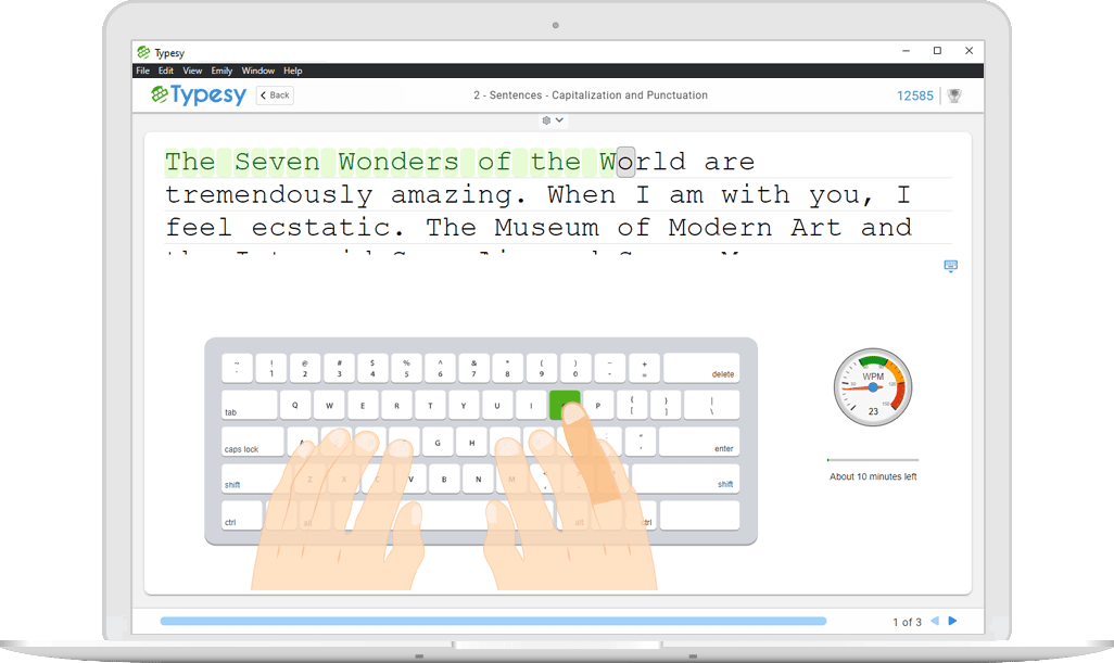 Typesy EDU Touch Typing & Keyboarding Software & App