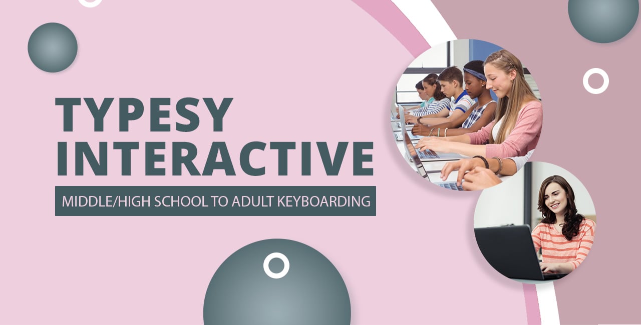 Fun and effective typing course for adults and older kids