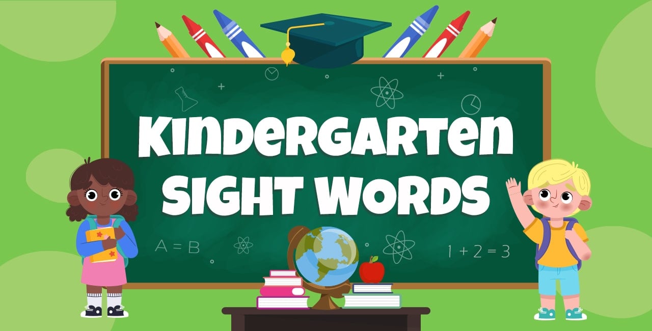 Kindergarten Sight Words